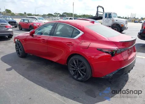 2024 Lexus Is 350 F Sport Design from USA, damaged, VIN JTHBZ1B22R5078328